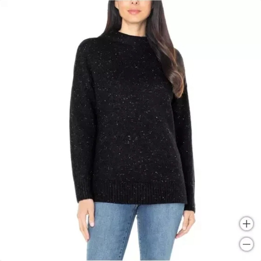 Well Worn‎ Black high  Neck Sweater- worn about 3x